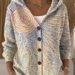 3d Print Hooded Sweatshirt For Women – Oversized Streetwear Pullover With V-Neck (S-4xl, Polyester Blend, Y2k Aesthetic)_ecoleips.com