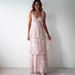 Women's Clothing Spring Sexy Elegant Flowy Strappy Backless Long Dress For Women Elastic European American Style Clothing_ecoleips.com