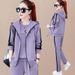 Cross-Border Sportswear New Fashion Casual Sweatshirt Three-Piece Cardigan Middle-Aged Women Spring Autumn Set_ecoleips.com