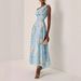 Women's Clothing Fashion Printed Long Dress Women's Dress_ecoleips.com