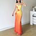 Wind Summer New Women's Clothing Street Fashion Sexy Suspender Long Dress For Women_ecoleips.com