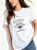 Women Vintage University Bear Crest Graphic T Shirt Casual Crew Neck Short Sleeve Campus League Print Basic Tee_ecoleips.com