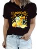 Summer European And American Cross-border Foreign Trade Wholesale T-shirts, Round-neck Casual Plus-size Loose_ecoleips.com