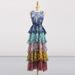 New Australian Cross-border 2026 Summer Halter Neck Sleeveless Design Bohemian Vintage Style Ruffle Long Dress For Women_ecoleips.com