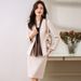 Elegant Women's Professional Suit Set Blazer And Skirt Outfit For Business Office And Formal Occasions_ecoleips.com