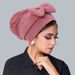 Women's Clothing New Pineapple Flower Activity Bow Ladies Muslim Headscarf Hat_ecoleips.com