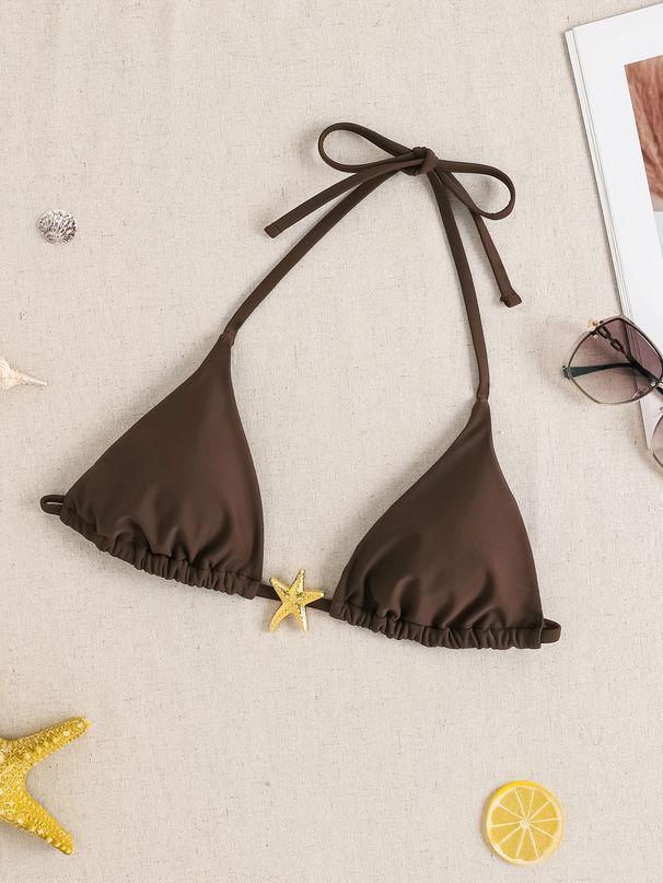 2026 Women's European And American Style Bikini Set Swimsuit with Straps Sexy Starfish Accessories Two Piece Swimwear_ecoleips.com