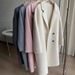 Women's Double-Sided Cashmere Coat, Mid-Length Korean Style Wool Overcoat, Loose Fit Double Breasted Winter Coat For Women_ecoleips.com