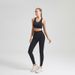 High Waist Yoga Pants For Women - Tummy Control Workout Leggings With Butt Lifting Design, Seamless Stretchy Gym Running Pants For Women_ecoleips.com