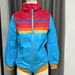 Trendy Zip-Up Hooded Jacket - Women’S Cropped Quilted Coat With Color-Block Design (Black/Blue-Red, Xs-Xxxl)_ecoleips.com