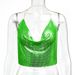 European And American Women's Fashion Cross-Border New Sequin Strap Party Nightclub Music Festival Sexy Hot Girl Metal_ecoleips.com