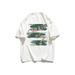 Women's Retro White T-Shirt Short Sleeved Loose Fit Summer Top Trendy Hong Kong Style Niche Design National Trend_ecoleips.com