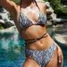 Floral Print Bikini Set - Sexy Two-Piece Swimwear For Women, Comfortable & Stylish Beachwear, S/M/L Sizes_ecoleips.com