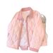Quilted Jacket – Sweet & Youthful Puffer Coat With Faux Fur Collar, Pastel Color Blocking For Casual & Cute Winter Looks_ecoleips.com