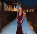SDM156 Women's Deep V Neck Spaghetti Strap Long Dress Elegant Halter Neck Style High Quality Export Product_ecoleips.com