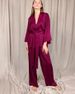 Aria Basics Cross-border Foreign Trade Long-sleeved Cardigan Tie-up Robe For Women, European And American Home Loose-fitting_ecoleips.com