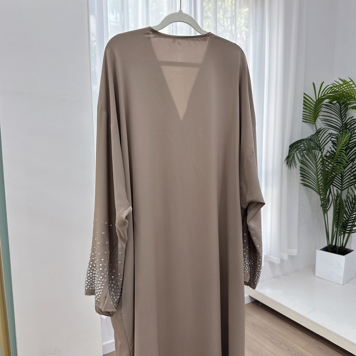Women's Clothing party party hot diamond cardigan dress abayaLR851_ecoleips.com