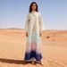 Luxury Gradient Embroidered Abaya – Elegant Dubai Style Islamic Maxi Dress For Women, Modest Loose-Fit Long Sleeve Gown_ecoleips.com