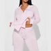 Women's Slim Fit Trouser Suit Solid Color Lapel Front Opening Single Breasted_ecoleips.com