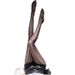 Women's Clothing Dark Sexy Skin Transparent Anti Snagging Jacquard Bottoming Socks Slimming And Beautiful Legs Versatile Women's Black Silk Pantyhose_ecoleips.com