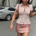 French-style Popular Plaid Shirt 2026 Spring New Casual Cardigan, Buttoned Short-sleeve Top For Women, Foreign Trade_ecoleips.com