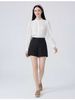 ZOEVA Large-size Suit Casual Pants Women's High-waisted Wide-leg Pants Spring And Summer Drape Versatile Loose A-word Shorts Show Long Legs_ecoleips.com