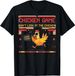 Chicken Game Don't Look At The Chicken Funny Chicken T-Shirt Custom Printed Graphic T Shirt Mens Clothing Ropa Hombre_ecoleips.com