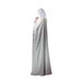 NISA Arab High Quality Women's Clothing Flash Gradient Polyester Muslim Abaya Four Piece Set_ecoleips.com