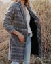 Women’s Wool Blend Trench Coat – Classic Notched Lapel Long Coat For Fall & Winter_ecoleips.com