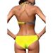 Women's Clothing Bikini Sexy Color Matching Cross Hard Pack Split Swimsuit Women_ecoleips.com