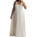 Bohemian Ruffle Maxi Dress – Flowy Polyester Beach Cover-Up With Adjustable Straps (S-2xl, Soft Peach)_ecoleips.com