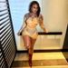 Women's Clothing Mesh Digital Printing Round Neck Hip Skirt Fashionable Sexy Dress_ecoleips.com