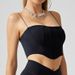 One Piece Sports Bra Outer Wear Sleeveless Camisole Slimming Backless for Dance Fitness Yoga_ecoleips.com