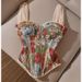 Aria Basics Aria Basics Best-selling In Europe And America, New Retro French Jacquard Oil Painting Style Court-style Corset Top With Fishbone_ecoleips.com