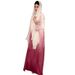 Dubai Malaysia Solid Color Gradient Fashion Feather Abaya Two-Piece Dress Set_ecoleips.com