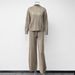 Relaxed Fit Knit Turtleneck Sweater & Elastic Waist Wide Leg Pants Set – Cozy Autumn Winter Loungewear For Women_ecoleips.com
