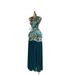 In-stock European And American Cross-border Women's Clothing 2026 New Style Elegant Tie-dye Printed Round-neck Dress_ecoleips.com