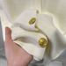 Notch Collar Knit Cardigan – Solid Color Long Sleeve Sweater For Women, Office & Casual Wear_ecoleips.com