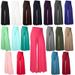Women's High-Waisted Wide Leg Trousers Casual Sports Yoga Outdoor Wave Pattern_ecoleips.com