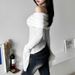 2026 European And American Style Cross-Border Spring New Women's Solid Color Slim Fashion Off-Shoulder Sexy Backless_ecoleips.com