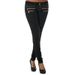 New European And American Fashion Mid-waist Slim-fit Skinny Jeans With Zipper For Women_ecoleips.com