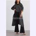 Women's Long Denim Trench Coat With Belt - Classic Blue & Black Casual Streetwear Jacket For Spring & Summer_ecoleips.com