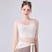 K Backless Yoga Vest, Women's Yoga Suit With Chest Cushion, Fitness Bra, Shock-absorbing Large Chest Display, Small Yoga Top_ecoleips.com