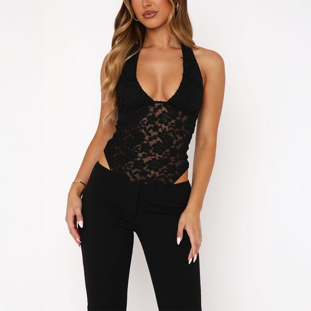 DiYun European And American Y2K Hot Girl Style Sexy One-Piece Top Vest T-Shirt Women's Clothing 2026 Spring/Summer_ecoleips.com