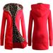 Fleece-Lined Leopard Print Hoodie – Oversized Winter Pullover With Scarf Collar, Thickened Cotton-Like Fabric In 6 Vibrant Colors (S-3XL)_ecoleips.com