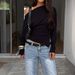 DiYun European American Casual Vacation Solid Color Long-sleeve Knitted Sweater Women's Clothing 2025 Autumn And Winter_ecoleips.com