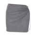 Cross-border European And American Style 2023 Summer New Women's Clothing Solid Color Slim-fit Street Fashion_ecoleips.com
