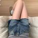 Women's High Waist Denim Shorts - Stretchy Comfort, Flattering Fit, Casual & Trendy Summer Shorts For Petite & Plus Size_ecoleips.com