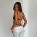 Retro Polka Dot Suspender Bodysuit for Women High Slit Backless Slim Fit Sexy Base Layer Top European American Style_ecoleips.com