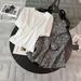 Women's Clothing Casual Fashion Sports Suit Round Neck Bubble Short Sleeve Jacquard Bib Shorts Two Piece Suit_ecoleips.com